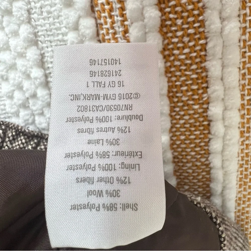 Gymboree Girls‎ Brown Tweed Shorts Size 6 Ribbon Waist